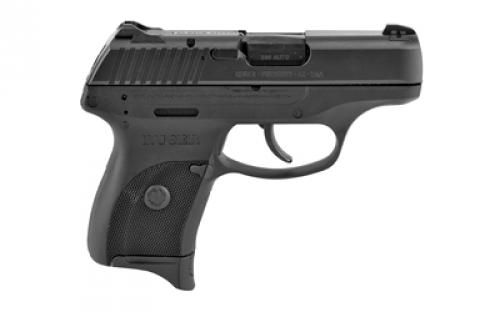 Ruger LC380, Double Action Only, Semi-automatic, Polymer Frame Pistol, Compact, 380 ACP, 3.1" Barrel, Blued Finish, 3 Dot Drift-Adjustable Sights, 7 Rounds, California Compliant 03253