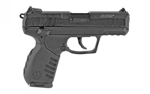 Ruger SR22, TALO Edition, Double Action/Single Action, Semi-automatic, Polymer Frame Pistol, Compact, 22LR, 3.5 Barrel, Anodized Finish, Black, Black Rubber Grip, 3 Dot Adjustable Sights, 10 Rounds, 2 Magazines 03611
