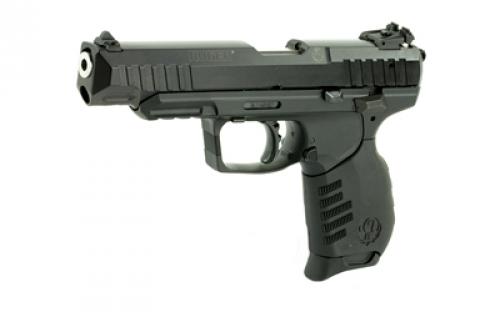 Ruger SR22, Double Action/Single Action, Semi-automatic, Polymer Frame Pistol, Full Size, 22LR, 4.5" Barrel, Anodized Finish, Black, Black Rubber Grip, 3 Dot Adjustable Sights, 10 Rounds, 2 Magazines 03620