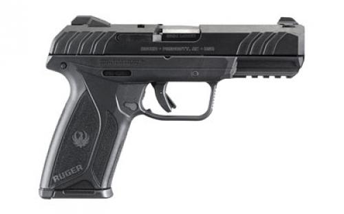 Ruger Security-9, Double Action, Semi-automatic, Polymer Frame Pistol, Full Size, 9MM, 4" Barrel, Blued Finish, 3 Dot Drift-Adjustable Sights, Manual Safety and Integrated Trigger Safety, 10 Rounds, 2 Magazines, Right Hand 03811