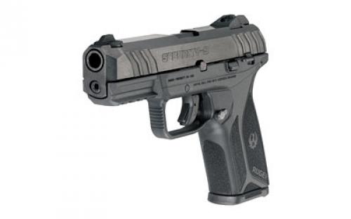 Ruger Security-9, Double Action, Semi-automatic, Polymer Frame Pistol, Full Size, 9MM, 4" Barrel, Blued Finish, 3 Dot Drift-Adjustable Sights, Manual Safety and Integrated Trigger Safety, 10 Rounds, 2 Magazines, Right Hand 03811