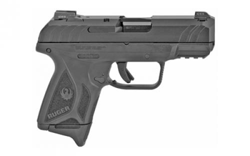 Ruger Security-9 Pro, Striker Fired, Semi-automatic, Polymer Frame Pistol, Compact, 9MM, 3.42" Barrel, Blued Finish, Night Sights, No Thumb Safety, 10 Rounds, 3 Magazines, Right Hand 03815