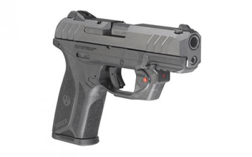Ruger Ruger, Security-9, Double Action, Semi-automatic, Polymer Frame Pistol, Full Size, 9MM, 4" Barrel, Blued Finish, 3 Dot Drift-Adjustable Sights, Manual Safety and Integrated Trigger Safety, 15 Rounds, 2 Magazines, Viridian Laser, Right Hand 03816