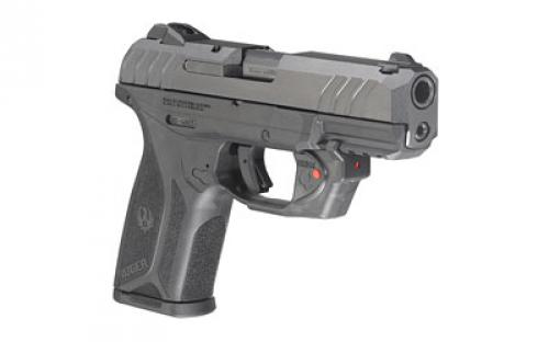 Ruger Security-9, Double Action, Semi-automatic, Polymer Frame Pistol, Full Size, 9MM, 4" Barrel, Black Oxide Finish, 3 Dot Drift-Adjustable Sights, Manual Safety and Integrated Trigger Safety, 15 Rounds, 2 Magazines, Viridian Laser, Right Hand 03816