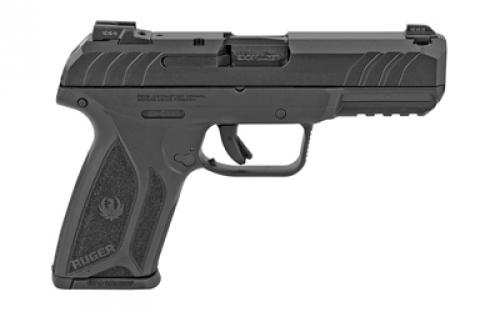 Ruger Security-9 Pro, Striker Fired, Semi-automatic, Polymer Frame Pistol, Full Size, 9MM, 4" Barrel, Blued Finish, Night Sights, No Thumb Safety, 15 Rounds, 3 Magazines, Right Hand 03825