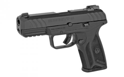 Ruger Security-9 Pro, Striker Fired, Semi-automatic, Polymer Frame Pistol, Full Size, 9MM, 4" Barrel, Blued Finish, Night Sights, No Thumb Safety, 15 Rounds, 3 Magazines, Right Hand 03825
