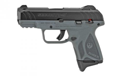 Ruger Security-9 Compact, Striker Fired, Semi-automatic, Polymer Frame Pistol, Compact, 9MM, 3.4 Barrel, Cerakote Finish, Cobalt Kinetic Slate Blue, Fixed Front and Drift-Adjustable Rear Sights, Manual Safety and Integrated Trigger Safety, 10 Rounds, Right Hand 03835