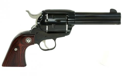 Ruger Vaquero Blued, Single Action, Revolver, 357 Magnum, 4.6" Barrel, Alloy Steel, Blued Finish, Hardwood Grips, Blade Front and Integral Rear Sights, 6 Rounds, BLEM (Blemish on Ejector Housing) 05107