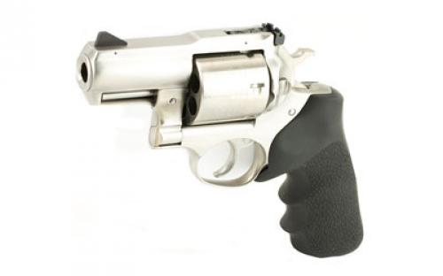 Ruger Super Redhawk Alaskan, Double Action, Revolver, 454 Casull, 2.5" Barrel, Stainless Steel, Satin Finish, Silver, Hogue Tamer Monogrip Grip, Adjustable Rear & Ramp Front Sight, 6 Rounds, KSRH-2454 05301