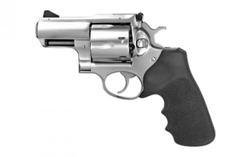 Ruger Super Redhawk Alaskan, Double-Action Revolver, 44 Rem Mag, 2.5 Barrel, Satin Stainless Finish, Stainless Steel, Hogue Tamer Monogrip Grip, Adjustable Rear & Ramp Front Sight, 6Rd, KSRH-2, BLEM (Hardcase Damaged) 05303