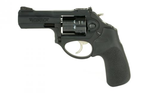 Ruger LCRx, Double Action, Revolver, Small Frame, 22 WMR, 3 Barrel, Stainless Steel, Matte Finish, Black, Hogue Tamer Monogrip, Adjustable Black Blade Rear & Replaceable Pinned Ramp Front Sight, 6 Rounds 05437