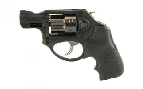 Ruger LCRx, Double Action, Revolver, Small Frame, 22 WMR, 1.87 Barrel, Stainless Steel, Matte Finish, Black, Hogue Tamer Monogrip, Fixed Front Sight and Replaceable Pinned Ramp Rear Sight, 6 Rounds 05439