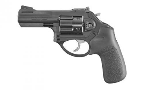 Ruger LCRx, Double Action, Revolver, Small Frame, 357 Magnum, 3 Barrel, Stainless Steel Barrel, Stainless Steel, Matte Finish, Black, Hogue Tamer Monogrip, Adjustable Black Blade Rear & Ramp Front Sight, 5 Rounds 05444