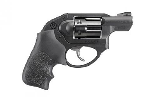 Ruger LCR, Double Action, Revolver, Small Frame, 327 Federal Magnum, 1.875 Barrel, Stainless Steel Barrel, Stainless Steel, Matte Finish, Black, Hogue Tamer Monogrip, U-Notch Integral Rear Sight & Ramped Front Sight, 6 Rounds 05452