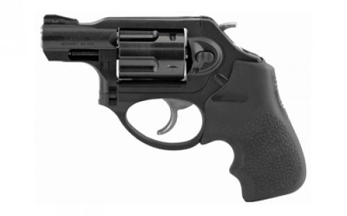 Ruger LCRx, Double Action, Revolver, Small Frame, 9MM, 1.87 Barrel, Stainless Steel, Matte Finish, Black, Hogue Tamer Monogrip, U-Notched Integral Front Sight and Replaceable Pinned Ramp Rear Sight, 5 Rounds 05464