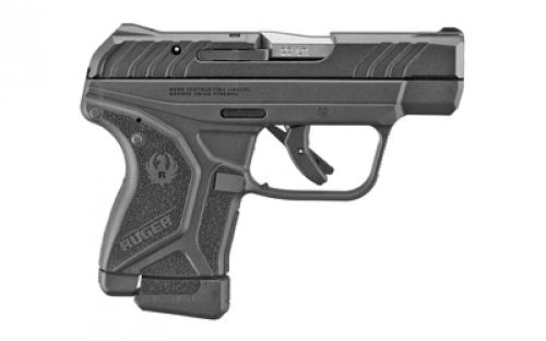 Ruger LCP II, Double Action Only, Semi-automatic, Polymer Frame Pistol, Sub-Compact, 22LR, 2.75" Barrel, Stainless Steel Barrel, Black Oxide Finish, Black, Integral Fixed Sights, Manual Safety, 10 Rounds, 1 Magazine, Right Hand 13705