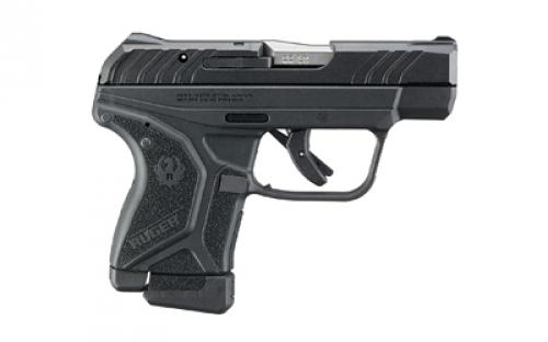 Ruger LCP II, Double Action Only, Semi-automatic, Polymer Frame Pistol, Sub-Compact, 22LR, 2.75" Barrel, Stainless Steel Barrel, Black Oxide Finish, Black, Integral Fixed Sights, Manual Safety, 10 Rounds, 1 Magazine, Right Hand, California Compliant, BLEM (Damaged Case) 13747