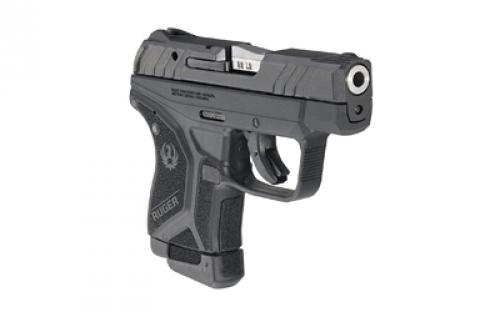 Ruger LCP II, Double Action Only, Semi-automatic, Polymer Frame Pistol, Sub-Compact, 22LR, 2.75" Barrel, Stainless Steel Barrel, Black Oxide Finish, Black, Integral Fixed Sights, Manual Safety, 10 Rounds, 1 Magazine, Right Hand, California Compliant, BLEM (Damaged Case) 13747