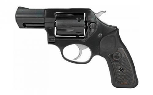 Ruger SP101, Double Action, Revolver, Small Frame, 357 Magnum, 2.25 Barrel, Alloy Steel, Blued Finish, Rubber Grips with Wood Inlay, Black Ramp Front and Fixed Rear Sights, 5 Rounds 15702