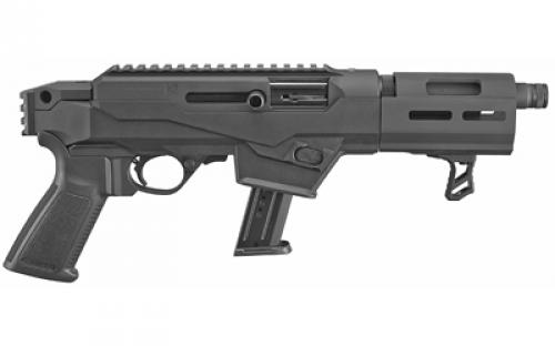Ruger PC Charger, Take Down, Pistol, Semi-automatic, 9MM, 6.5" Barrel , Threaded Barrel, Aluminum, Matte Finish, Black, Ruger Polymer Pistol Grip, Picatinny Rail, 17 Rounds, 1 Magazine 29100
