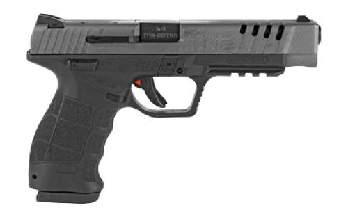 SAR USA SAR9 Sport, Striker Fired, Semi-automatic, Polymer Frame Pistol, Full Size, 9MM, 5.2" Barrel, Platinum, 3 Dot Sights, 17 Rounds, 2 Magazine SAR9SPTPT