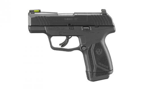 Ruger MAX-9, Striker Fired, Semi-automatic, Polymer Frame Pistol, Sub-Compact, 9MM, 3.20 Barrel, Flat Dark Earth Cerakote, Front TFO Night Sight, Optics Ready, No Thumb Safety, 2 Magazines, (1)-12 Rounds and (1)-10 Rounds 03503