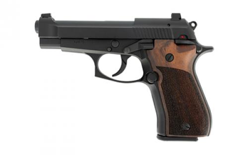 Tisas Fatih .380, Semi-automatic, Double Action/Single Action, Metal Frame Pistol, Sub-Compact, 380 ACP, 3.94 Barrel, Cerkote Finish, Black, Wood Grips, Dovetail Sight, 13 Rounds, 2 Magazines 11000103