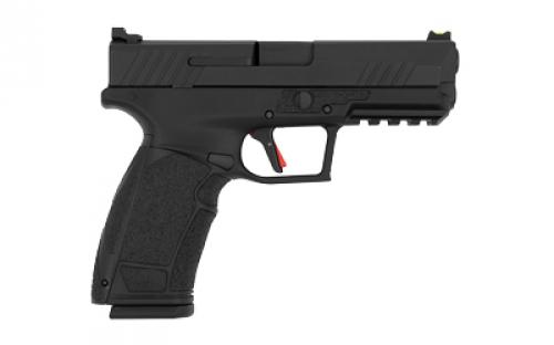 SDS Imports PX-9 Gen 3 Duty, Striker Fired, Semi-automatic, Polymer Frame Pistol, Compact, 9MM, 4.1" Barrel, Cerakote Finish, Black, Trigger Safety, Fiber Optic Front Sight, 20 Rounds, 2 Magazines, (1)20-Round & (1) 18-Round, Interchangeable Back Straps and Side Panels, Right Hand 15000133