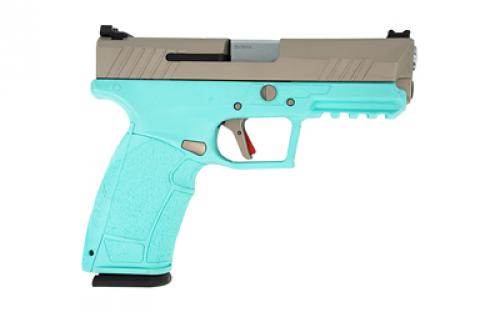 SDS Imports PX-9 Gen 3 Duty, Striker Fired, Semi-automatic, Polymer Frame Pistol, Compact, 9MM, 4.1 Barrel, Cerakote Finish, Blue, Trigger Safety, Fiber Optic Front Sight, Optic Ready, 20 Rounds, 2 Magazines, (1) 20-Round & (1) 18-Round, Interchangeable Back Straps and Side Panels, Right Hand 15000134