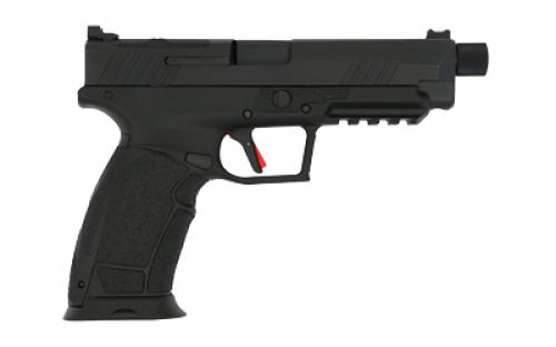 SDS Imports PX-9 Gen 3 Tactical, Striker Fired, Semi-automatic, Polymer Frame Pistol, Full Size, 9MM, 5.1" Barrel - Threaded, Tenifer Finish, Black, Trigger Safety, Fiber Optic Front Sight, Optic Ready, 10 Rounds, 2 Magazines, Interchangeable Back Straps and Side Panels, Right Hand 15000202