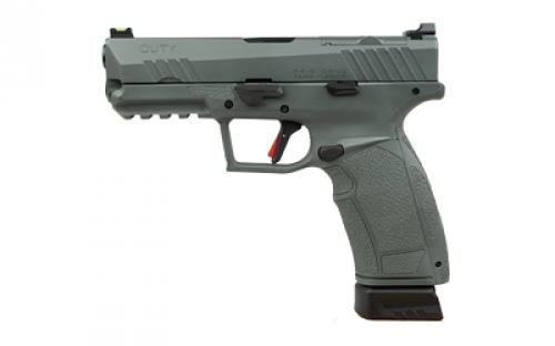 SDS Imports PX-9 Gen 3 Tactical Night Stalker, Striker Fired, Semi-automatic, Polymer Frame Pistol, Compact, 9MM, 5.1 Threaded Barrel, 1/2x28, Night Stalker Finish, Trigger Safety, Fiber Optic Front Sight, Optic Ready, 20 Rounds, 2 Magazines, (1) 20-Round & (1) 18-Round, Interchangeable Back Straps and Side Panels, Right Hand 15000209