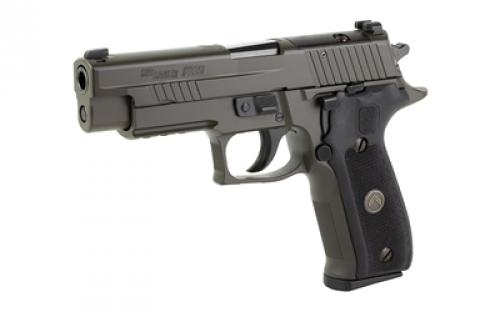 Sig Sauer P226, Legion, Double Action/Single Action, Semi-automatic, Full Size, 9MM, 4.4" Barrel, Alloy, Legion Gray, Black G10 Grips, Sig X-RAY Day/Night Sights, Optic Ready, Decocker, 10 Rounds, P-SAIT Trigger, 3 Magazines 226R-9-LEGION-R2