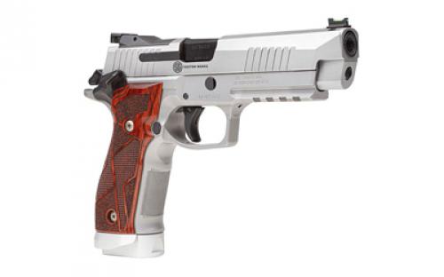Sig Sauer P226 XFive Classic, Single Action Only, Semi-automatic, Metal Frame Pistol, Full Size, 9MM, 5" Barrel, Stainless Steel Frame, Hogue Cocobolo Grips With Alloy Magwell, Fully Adjustable AX3 Trigger, Fiber Optic Front With Adjustable Rear Sight, 20 Rounds, 3 Magazines 226X5-9-CLASSIC