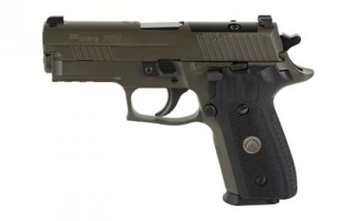 Sig Sauer P229, Legion, Double Action/Single Action, Semi-automatic, Metal Frame Pistol, Compact, 9MM, 3.9 Barrel, Alloy, Legion Gray, Black G10 Grips, XRAY3 Day/Night Sights, Optic Ready, Decocker, 10 Rounds, P-SAIT Trigger, 3 Magazines 229R-9-LEGION-R2