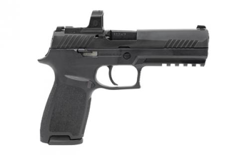 Sig Sauer P320 RXP, Striker Fired, Semi-automatic, Polymer Frame Pistol, Compact, 9MM, 3.9" Barrel, Nitron Finish, Black, Contrast Sights, Includes Romeo Zero Pro Red Dot Sight, 15 Rounds, 2 Magazines 320C-9-B-RXZP
