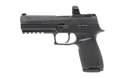 Sig Sauer P320 RXP, Striker Fired, Semi-automatic, Polymer Frame Pistol, Full Size, 9MM, 4.7 Barrel, Nitron Finish, Black, Contrast Sights, Includes Romeo Zero Pro Red Dot Sight, 17 Rounds, 2 Magazines 320F-9-B-RXZP
