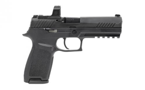 Sig Sauer P320 RXP, Striker Fired, Semi-automatic, Polymer Frame Pistol, Full Size, 9MM, 4.7" Barrel, Nitron Finish, Black, Contrast Sights, Includes Romeo Zero Pro Red Dot Sight, 17 Rounds, 2 Magazines 320F-9-B-RXZP