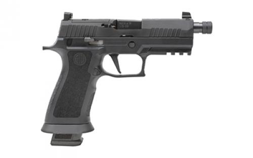 Sig Sauer P320 X-Carry, TALO, NSF, Semi-automatic Pistol, Striker Fired, Full Size, 9MM, 4.6" Threaded Barrel, 1/2X28, Black, Optics Ready, Suppressor Height X-Ray 3 Sights, 21 Rounds, 3 Mags 320XCA-9-BXR3P-TB-NSF