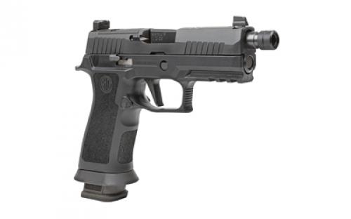 Sig Sauer P320 X-Carry, TALO, NSF, Semi-automatic Pistol, Striker Fired, Full Size, 9MM, 4.6" Threaded Barrel, 1/2X28, Black, Optics Ready, Suppressor Height X-Ray 3 Sights, 21 Rounds, 3 Mags 320XCA-9-BXR3P-TB-NSF