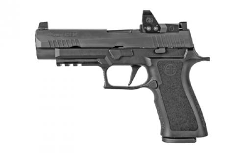 Sig Sauer P320XF, Striker Fired, Semi-automatic, Polymer Frame Pistol, Full Size, 9MM, 4.7 Barrel, Polymer Frame, Nitron Finish, Black, XSeries Flat Trigger, XRAY3 Night Sights w/R2 Base Plate, ROMEO1 PRO, 17 Rounds, 2 Magazines 320XF-9-BXR3-RXP
