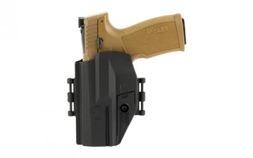 Sig Sauer P322 Tacpac, Semi-automatic, Single Action Only, Polymer Frame Pistol, Full Size, 22 LR, 4 Barrel, Anodized Finish, Coyote, Manual Safety, Adjustable Fiber Optic Sights, Optic Ready, Threaded Barrel Adapter, Anodized, 20 Rounds, 3 Magazines 322C-COY-TACPAC