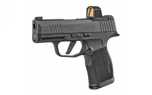 Sig Sauer P365X, Striker Fired, Semi-automatic, Polymer Frame Pistol, Sub-Compact, 9MM, 3.1" Barrel, Nitron Finish, Black, XRAY3 Day/Night Front Sight, 12 Rounds, XSeries Flat Trigger, Romeo Zero 3 MOA Reflex Optic, 2 Magazines 365X-9-BXR3-RXZE
