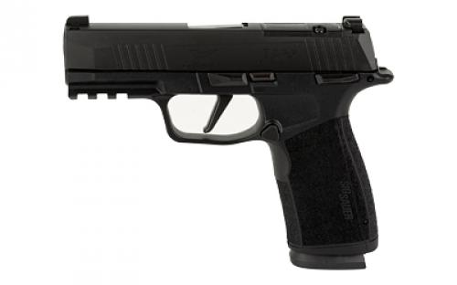 Sig Sauer P365, XMacro, Striker Fired, Semi-automatic, Polymer Framed Pistol, Sub-Compact, 9MM, 3.7 Barrel, Nitron Finish, Black, XRAY3 Day/Night Sights, Optic Ready, Manual Safety, 17 Rounds, 2 Magazines 365XCA-9-BXR3-MS