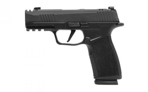 Sig Sauer P365 Macro, Striker Fired, Semi-automatic, Polymer Frame Pistol, Sub-Compact, 9MM, 3.1 Barrel, Nitron Finish, Black, XRAY3 Day/Night Sights, Optic Ready, Compensator, 17 Rounds, 2 Magazines 365XCA-9-COMP