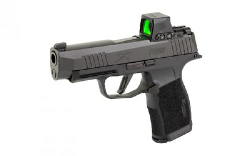 Sig Sauer P365XL, Striker Fired, Semi-automatic, Polymer Frame Pistol, Sub-Compact, 9MM, 3.7" Barrel, Nitron Finish, Black, XRAY3 Day/Night Sights, XSeries Flat Trigger, Romeo-X Compact Optic, 10 Rounds, 2 Magazines 365XL-9-BXR3-RXX-10