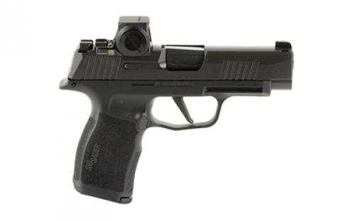 Sig Sauer P365XL, Striker Fired, Semi-automatic, Polymer Frame Pistol, Sub-Compact, 9MM, 3.7" Barrel, Nitron Finish, Black, XRAY3 Day/Night Sights, XSeries Flat Trigger, Romeo-X Compact Optic, 12 Rounds, 2 Magazines 365XL-9-BXR3-RXX