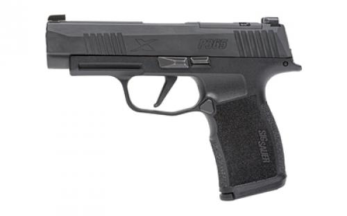 Sig Sauer P365XL, Striker Fired, Semi-automatic, Polymer Frame Pistol, Sub-Compact, 9mm, 3.7 Barrel, Polymer Frame, Nitron Finish, Black, XRAY3 Day/Night Sights, Optics Ready, 10 Rounds, 2 Magazines 365XL-9-BXR3P-10