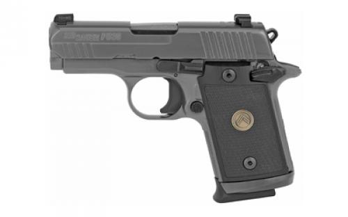 Sig Sauer P938, Legion, Single Action Only, Semi-automatic, Metal Frame Pistol, Sub-Compact, 9MM, 3 Barrel, Alloy, Legion Gray, Black G10 Grips, XRAY3 Night Sights, Ambidextrous Thumb Safety, 7 Rounds, 3 Magazines 938-9-LEGION