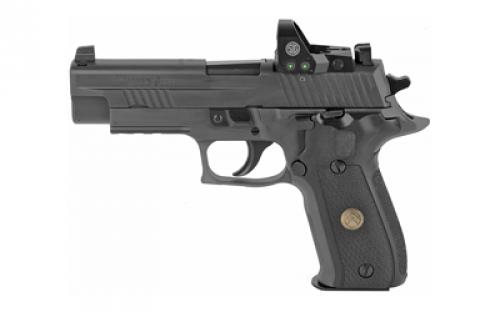 Sig Sauer P226, Legion RXP, Double Action/Single Action, Metal Frame Pistol, Full Size, 9MM, 4.4 Barrel, Alloy, Legion Gray, G10 Grips, XRAY3 Day/Night Sights, Decocker, 15 Rounds, P-SAIT Trigger, ROMEO1 PRO Reflex Optic, 3 Magazines E26R-9-LEGION-RXP