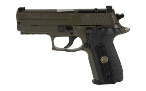 Sig Sauer P229, Legion, Double Action/Single Action, Semi-automatic, Metal Frame Pistol, Compact, 9MM, 3.9 Barrel, Alloy, Legion Gray, Black G10 Grips, XRAY3 Day/Night Sights, Optic Ready, Decocker, 15 Rounds, P-SAIT Trigger, 3 Magazines E29R-9-LEGION-R2